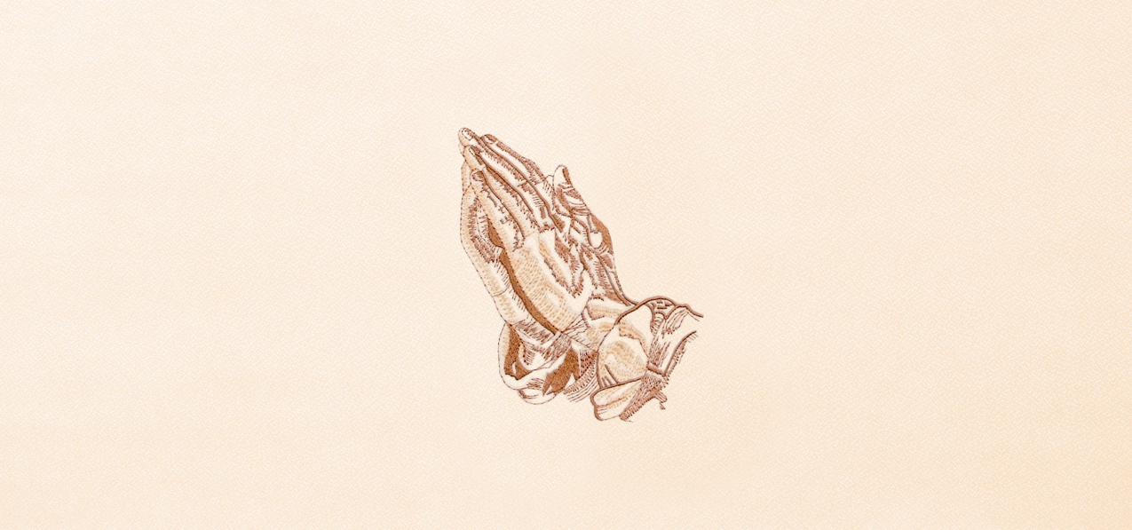 Praying Hands Rosetan